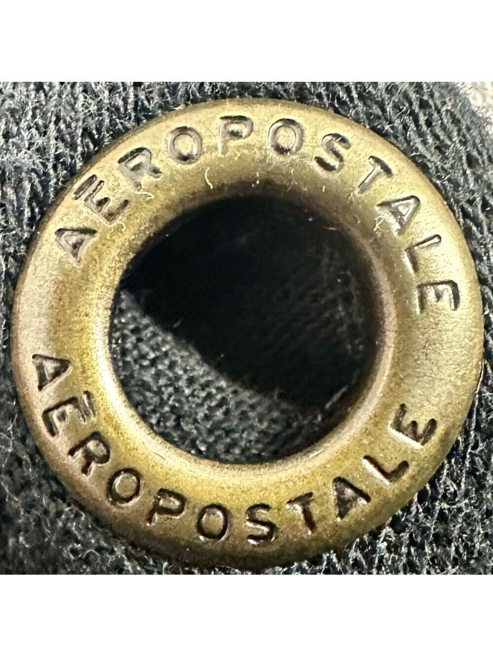 AEROPOSTALE Aero New York City Embroidered Box Logo Popover Black Hoodie - Picture 6 of 9